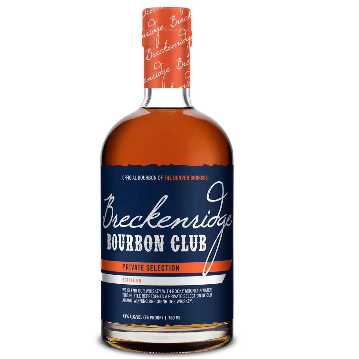 Breckenridge Broncos Bourbon Blend "Blue"